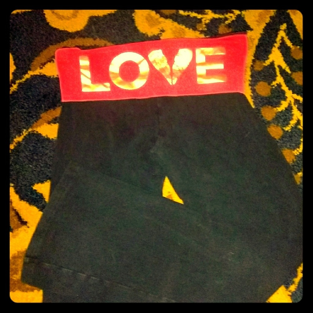 Flare leg pants leggings